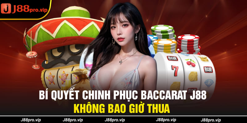 Bí quyết chinh phục Baccarat J88 không bao giờ thua