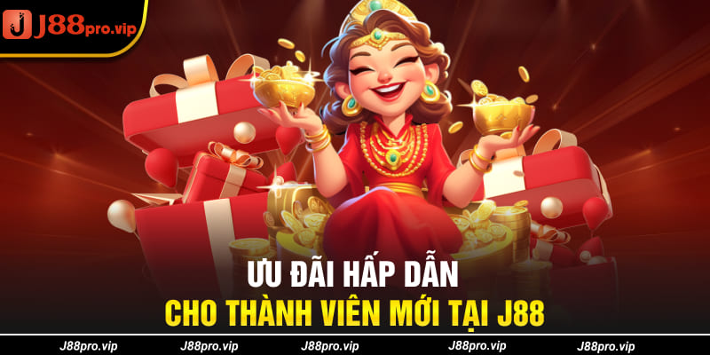 Ưu đãi hấp dẫn cho thành viên mới tại J88